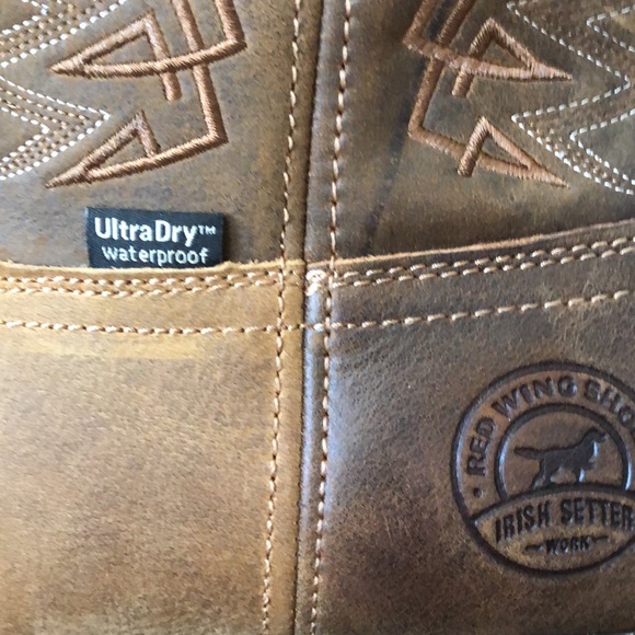 NEW Men's Red Wing Irish Setter Marshall Waterproof Boot - Picture 6 of 11